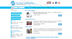 Desktop Screenshot of eurika.lv